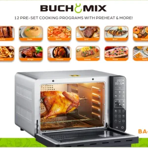 All in one Large Capacity Professional Dehydrator & Air Fryer Oven -25Q