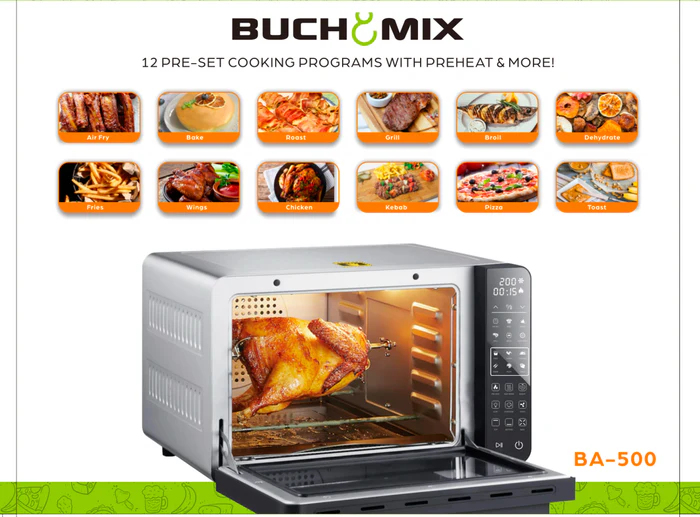 All in one Large Capacity Professional Dehydrator & Air Fryer Oven -25Q