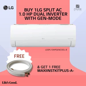 LG Split AC 1.0 HP Dual Inverter with Gen-mode