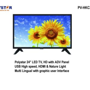 POLYSTAR 24” LED TV, HD ADV PANEL – PV-HKC24ATV