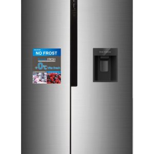 POLYSTAR 520L INVERTER SIDE BY SIDE REFRIGERATOR – PV-SBS776WD-INV (SILVER)