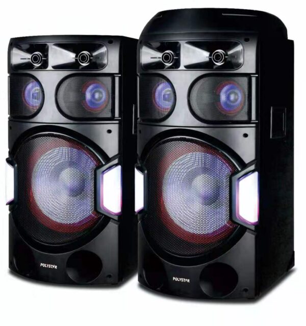 POLYSTAR DVD HOME THEATRE, LED DISPLAY