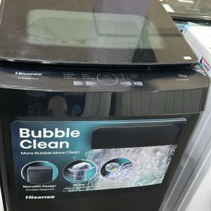 9kg HISENSE TOP LOADER AUTOMATIC WASHING MACHINE. WT3K9022UB TECH