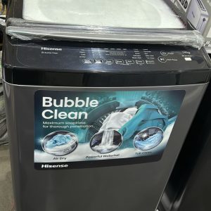 14kg HISENSE TOP LOADER AUTOMATIC WASHING MACHINE. WTJA1402T.  TECH