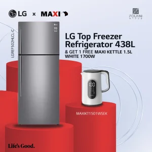 LG Top Freezer Refrigerator 438L (GL-C502HLCL)